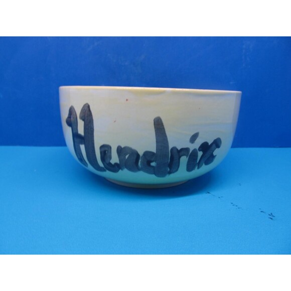 Jimi Hendrix 6 1/4" X 3" Round Footed Cereal Bowl VGC - Picture 4 of 11